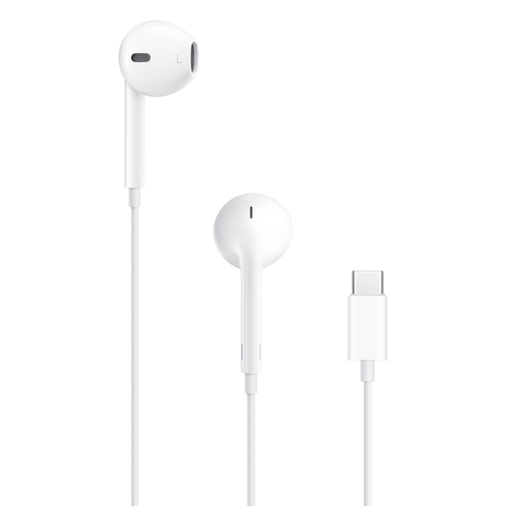 Apple USB-C 커넥터 EarPods, MYQY3ZP/A, 화이트